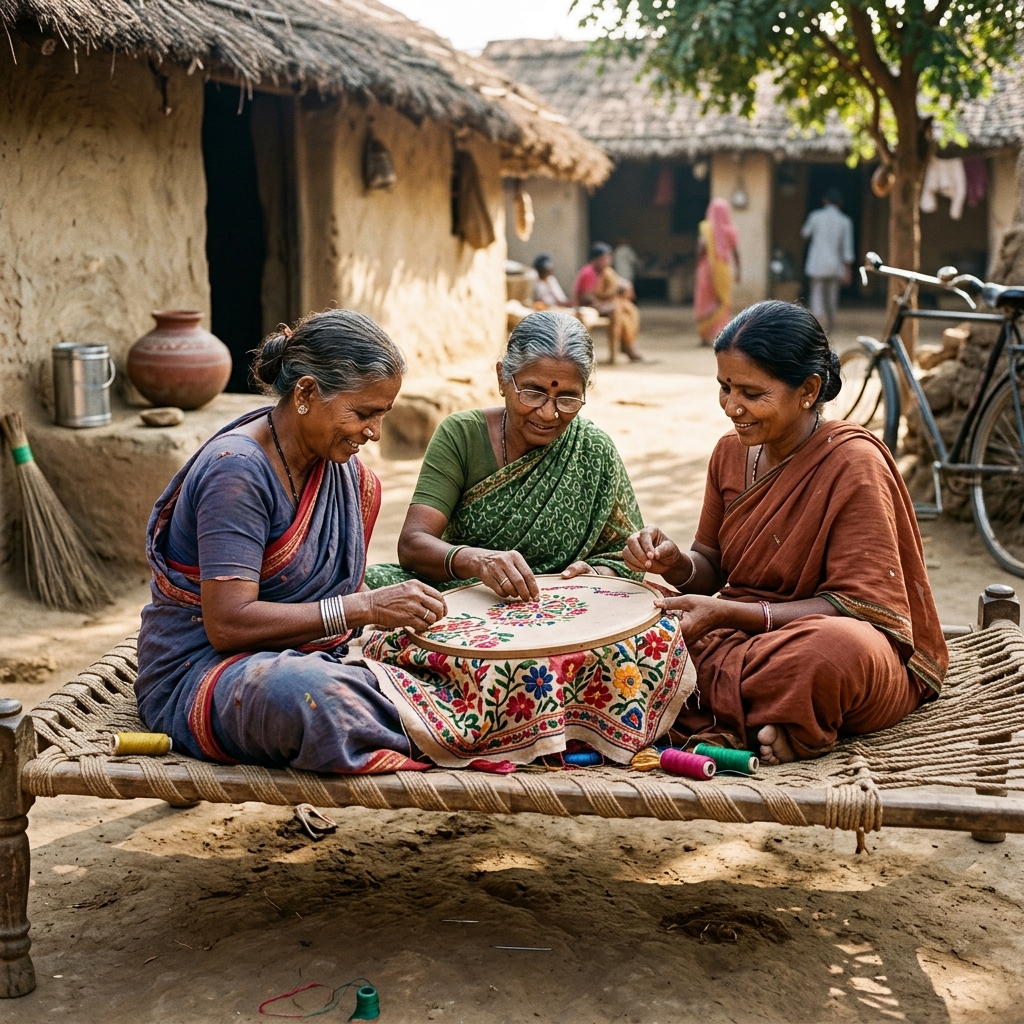 Mulberry Silk Chanderi Saree