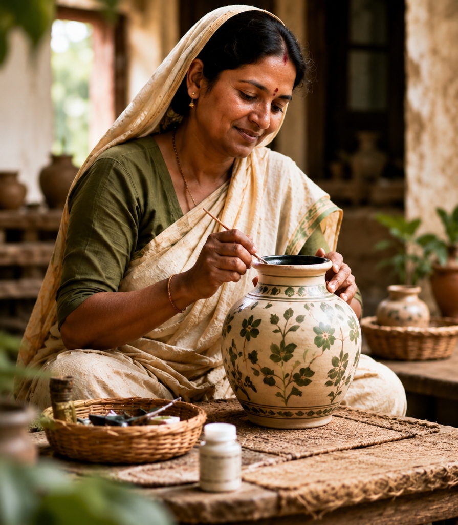 Indian Rural Artisans Crafting Bespoke Products
